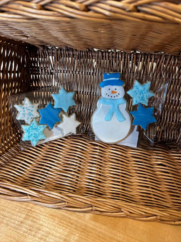 Winter Snowman Cookies