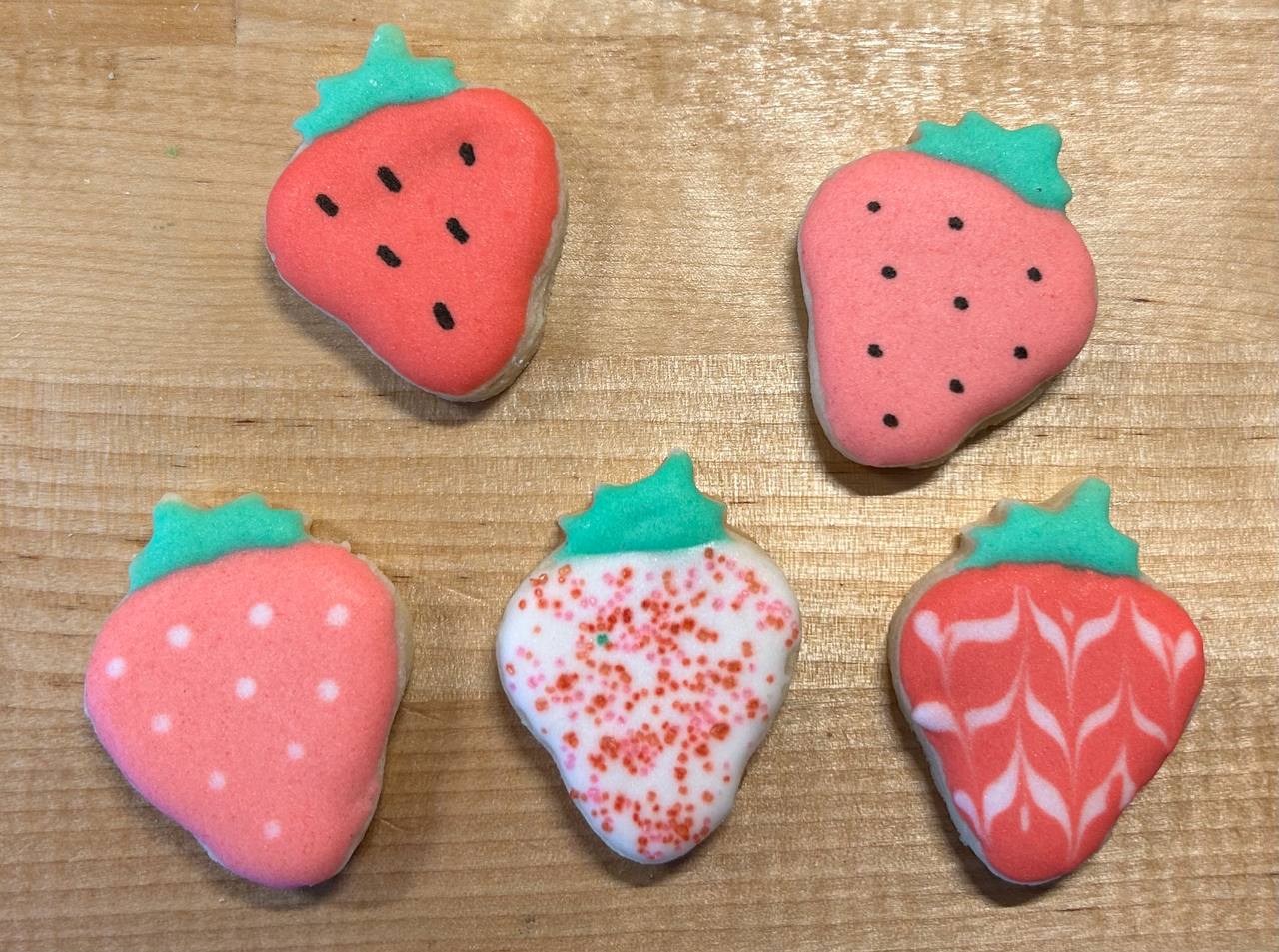 Strawberry Sugar Cookies